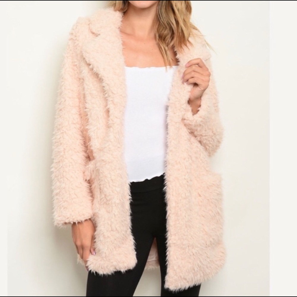 🆕 💖 Pink TEDDY BEAR Coat; 💖